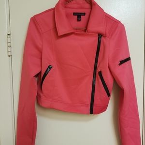 Material girl hot pink jacket L